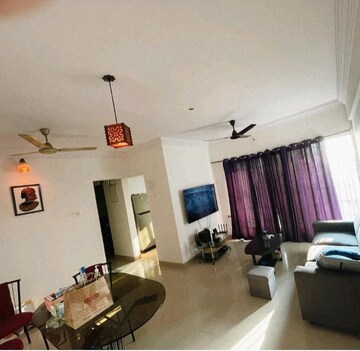 Living Room in 2 BHK Apartment at Runwal Garden City, Balkum Pada – for Rent