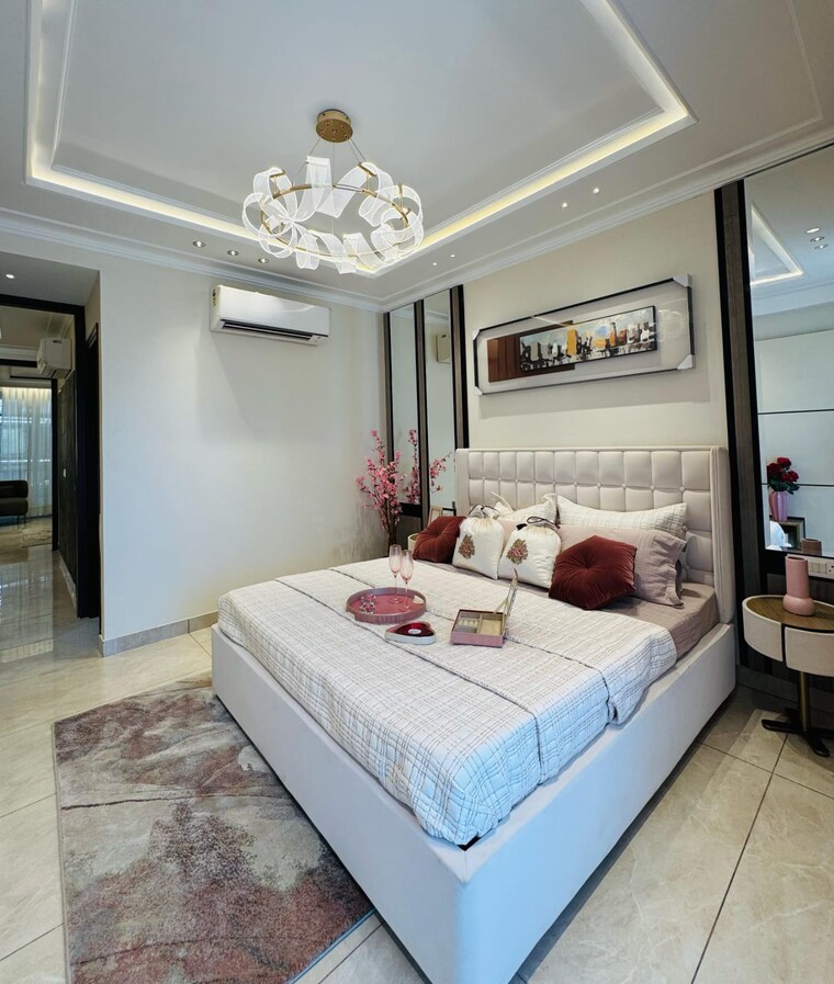 Bedroom, nagla road 3 Bedroom 2025 Sq.Ft. Apartment In Nagla Road Zirakpur 9604015