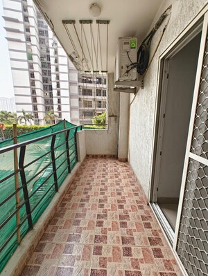 Balcony in 3 BHK Apartment at Express Zenith, Sector 77 – for Rent