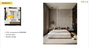 Bedroom in 3 BHK Builder Floor at Sector 39 – for Sale