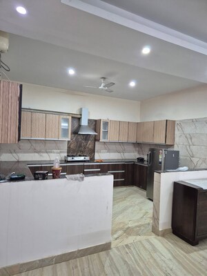 Kitchen in 3 BHK Builder Floor at Ansal Plaza Sector-23, Sector 23 – for Rent