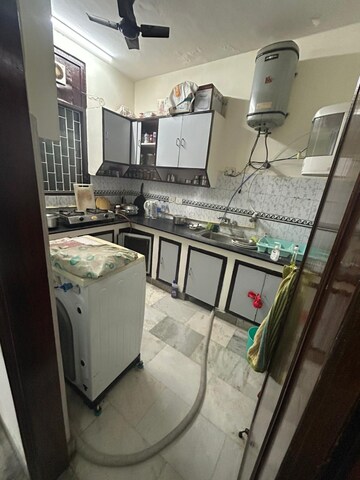 Kitchen in 2 BHK Builder Floor at East Of Kailash – for Rent