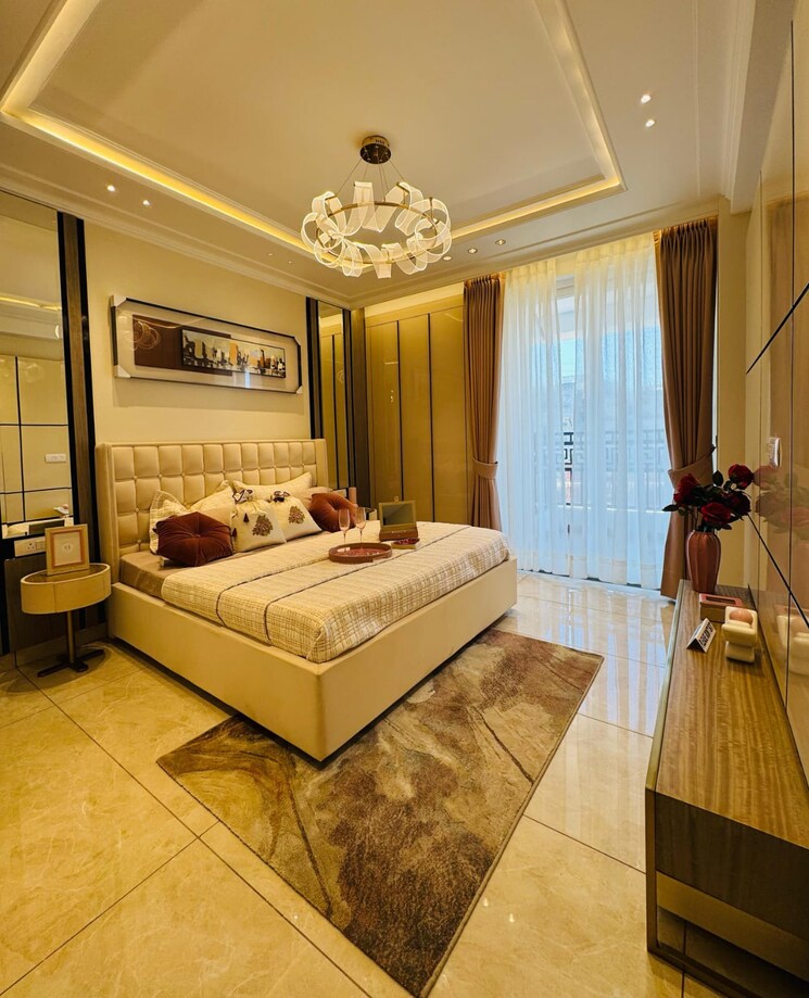 Bedroom, nagla road 3 Bedroom 1750 Sq.Ft. Apartment In Nagla Road Zirakpur 9604064