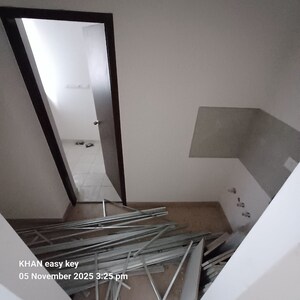 Staircase in 3 BHK Apartment at Puravankara Purva Atmosphere, Thanisandra Main Road – for Rent