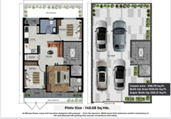 3 BHK Builder Floor For Sale in M3m City Of Dreams