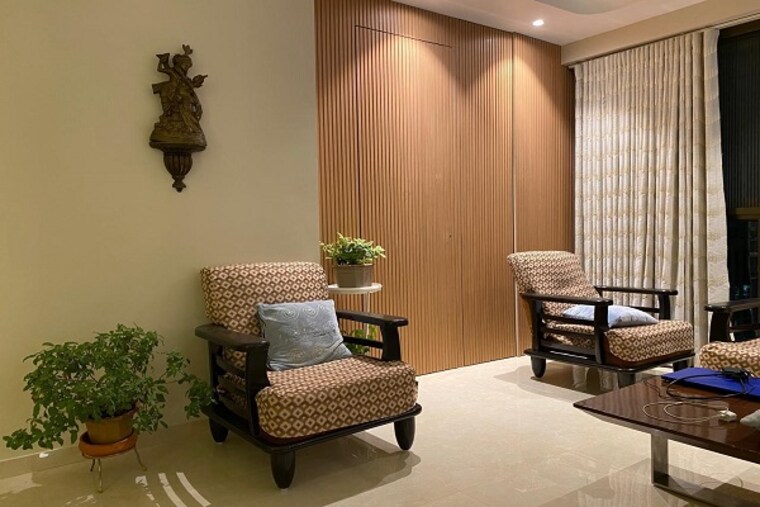 Living Room, runwal-bliss 3 Bedroom 849 Sq.Ft. Apartment In Kanjurmarg East Mumbai 9604124