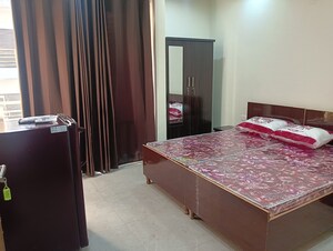 Bedroom in 1 RK Independent House at Sector 53 – for Rent