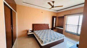 Bedroom in 3 BHK Apartment at Rustomjee Urbania Azziano, Thane West – for Rent