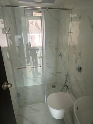 Bathroom in 3.5 BHK Apartment at Aurum Q Islands, Ghansoli – for Sale