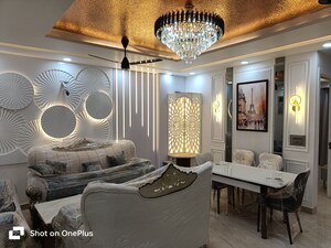 Living Room in 3 BHK Builder Floor at Vishwas Park – for Sale