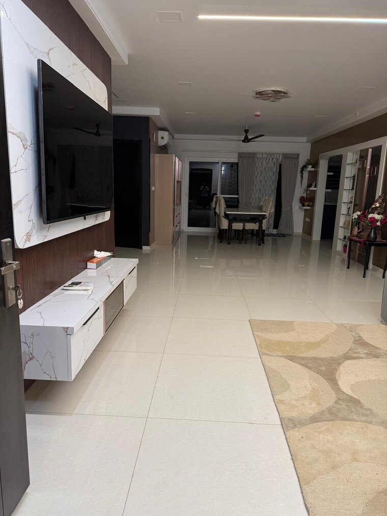 Living Room, rajapushpa-provincia 3 Bedroom 2335 Sq.Ft. Apartment In Narsingi Hyderabad 9604283