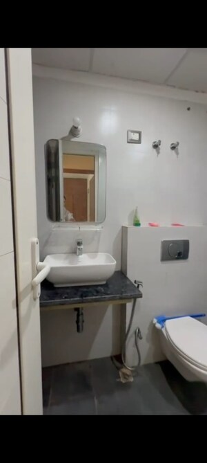 Bathroom in 2 BHK Apartment at Windlass River Valley, Harrawala – for Rent