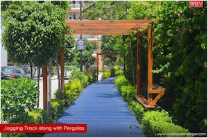 2 BHK Apartment – Garden View at Windlass River Valley, Harrawala - for Rent