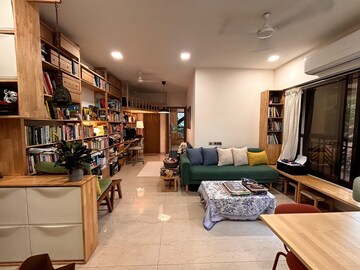 Living Room in 2 BHK Apartment at Bandra West – for Rent