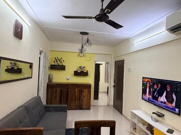 Living Room in 2 BHK Apartment at Malad West – for Rent
