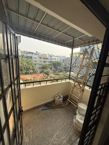 Balcony in 3 BHK Apartment at Dwarka – for Rent
