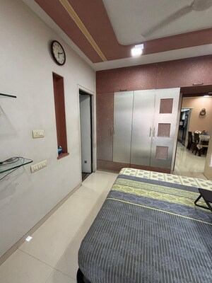 Bedroom in 3 BHK Apartment at Ansal Whispering Meadows, Mulund West – for Rent