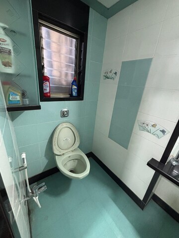 Bathroom in 3 BHK Apartment at Ansal Whispering Meadows, Mulund West – for Rent