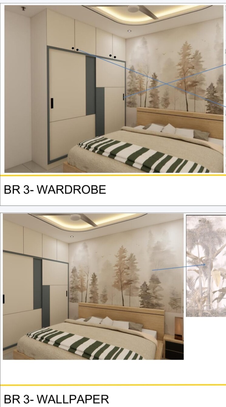 Bedroom, prestige-beverly-hills 3 Bedroom 2124 Sq.Ft. Apartment In Kokapet Hyderabad 9604531