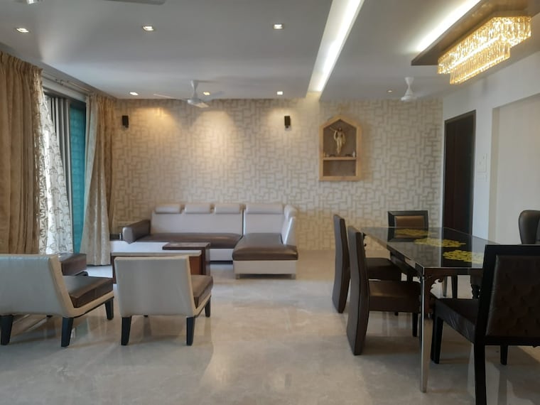 Living Room, oberoi-springs 3 Bedroom 1450 Sq.Ft. Apartment In Andheri West Mumbai 9604541