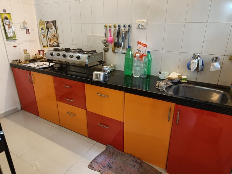 Kitchen, gulmohar-orchids 3 Bedroom 1350 Sq.Ft. Apartment In Kharadi Pune 9604632