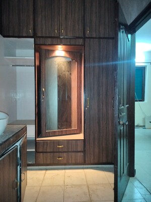Bathroom in 1 RK Apartment at Sarita Vihar Pocket-J RWA, Sarita Vihar – for Rent