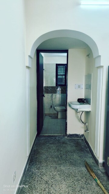 Bathroom in 2 BHK Apartment at Dwarka Sector 18b – for Rent