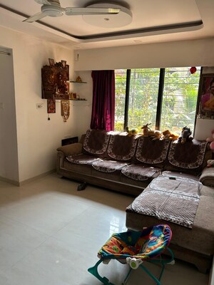 Living Room in 1 BHK Apartment at Ghatkopar East – for Rent