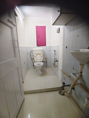 Bathroom in 2 BHK Apartment at Dwarka – for Rent