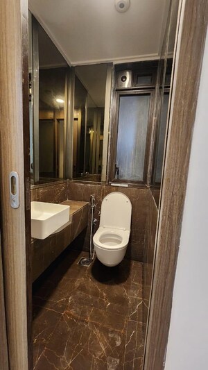 Bathroom in 4 BHK Apartment at Lodha The Park, Worli – for Rent