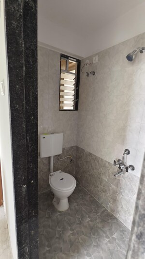 Bathroom in 1 BHK Apartment at Satre Happynest, Kanjurmarg East – for Rent