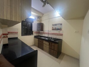 Kitchen in 1 BHK Apartment at Vijay Nagari Annex, Waghbil – for Rent