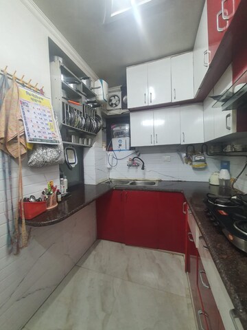 Kitchen in 3 BHK Apartment at Sector 22 Dwarka – for Rent