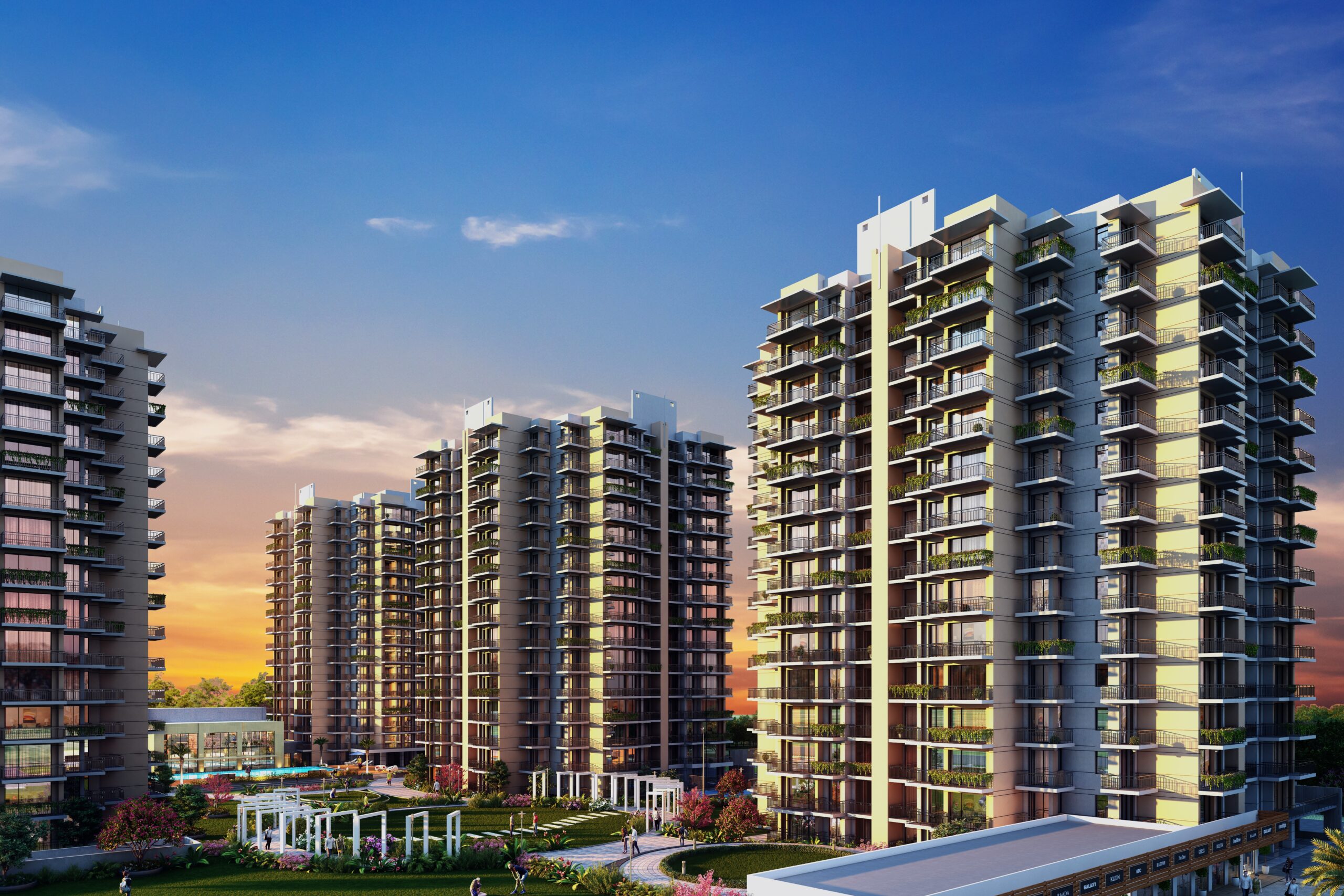 3 BHK 1975 Sq.Ft. Apartment in RPS Auria