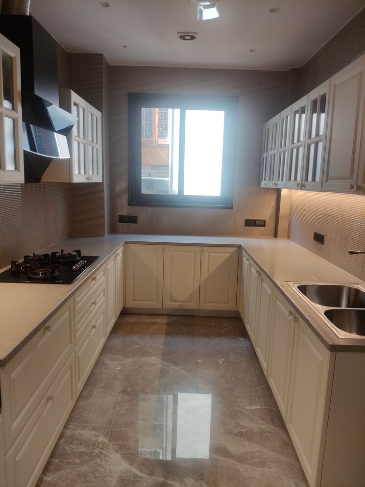 Kitchen, lajpat nagar iii 3 Bedroom 1800 Sq.Ft. Builder Floor In Lajpat Nagar Iii Delhi 9604906