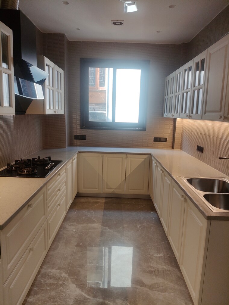 Kitchen, lajpat nagar iii 3 Bedroom 1800 Sq.Ft. Builder Floor In Lajpat Nagar Iii Delhi 9604906