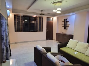 Living Room in 4 BHK Apartment at Sector 12 Dwarka – for Rent