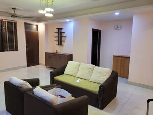 Living Room in 4 BHK Apartment at Sector 12 Dwarka – for Rent