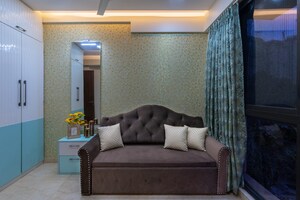 Bedroom in 1 BHK Apartment at Hiranandani Estate Flora, Ghodbunder Road – for Rent