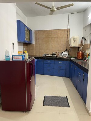 Kitchen in 2 BHK Apartment at Gera Emerald City, Kharadi – for Rent