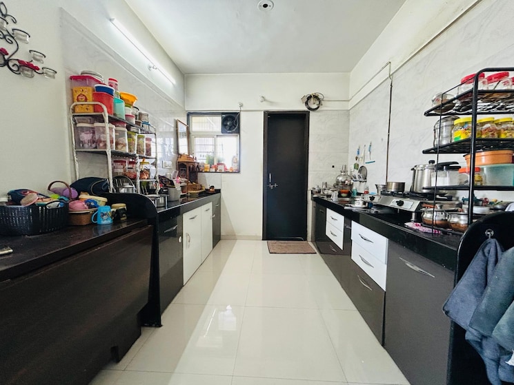 Kitchen, prayeja-pearl 2 Bedroom 1133 Sq.Ft. Apartment In Nanded Pune 9605033