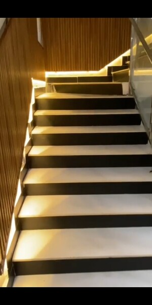 Staircase in 6 BHK Villa at Laxmi Villa, Raj Nagar Extension – for Sale