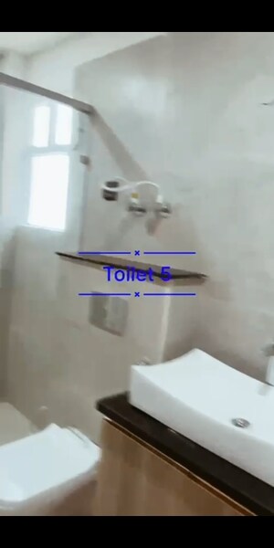 Bathroom in 6 BHK Villa at Laxmi Villa, Raj Nagar Extension – for Sale
