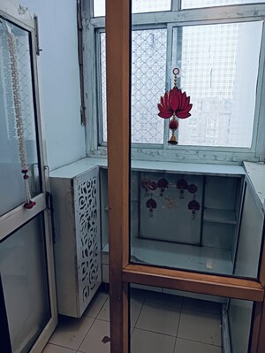 Kitchen in 2 BHK Apartment at Panchsheel Greens, Sector 16 Greater Noida – for Rent