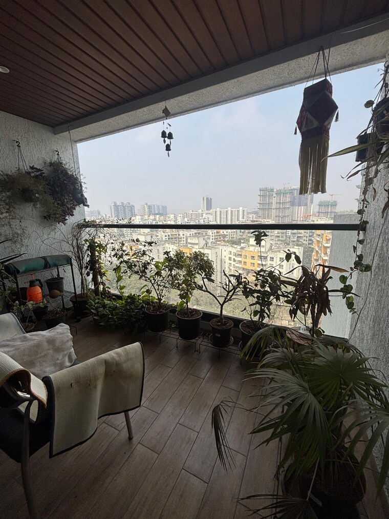 Balcony, majestique-signature-towers 2 Bedroom 760 Sq.Ft. Apartment In Balewadi Pune 9605177