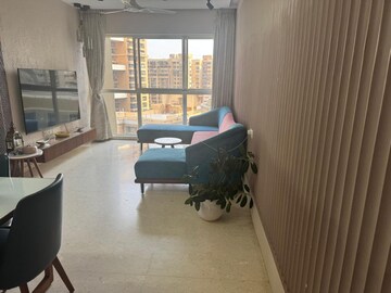 Living Room in 3 BHK Apartment at Runwal Elegante, Andheri West – for Sale