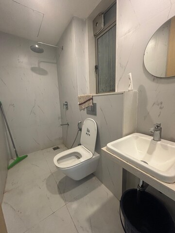 Bathroom in 2 BHK Apartment at Lodha Bel Air, Jogeshwari West – for Rent