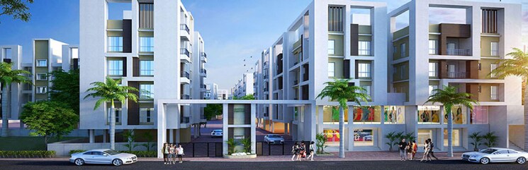 Exterior View, magnolia-prestige 2 Bedroom 967 Sq.Ft. Apartment In Bishnupur Kolkata 9605642