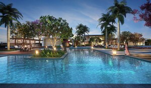 Swimming Pool in 4 BHK Apartment at Raheja Imperia, Worli – for Rent