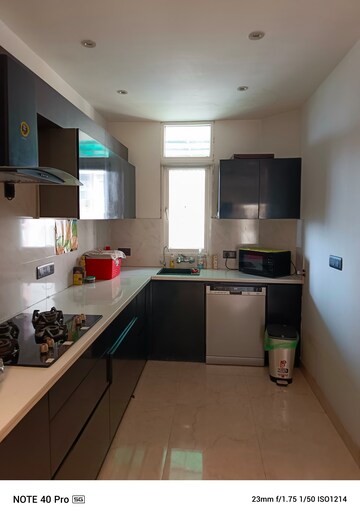 Kitchen in 3 BHK Apartment at Dwarka – for Rent